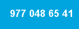 977 048 65 41 977 048 65 41